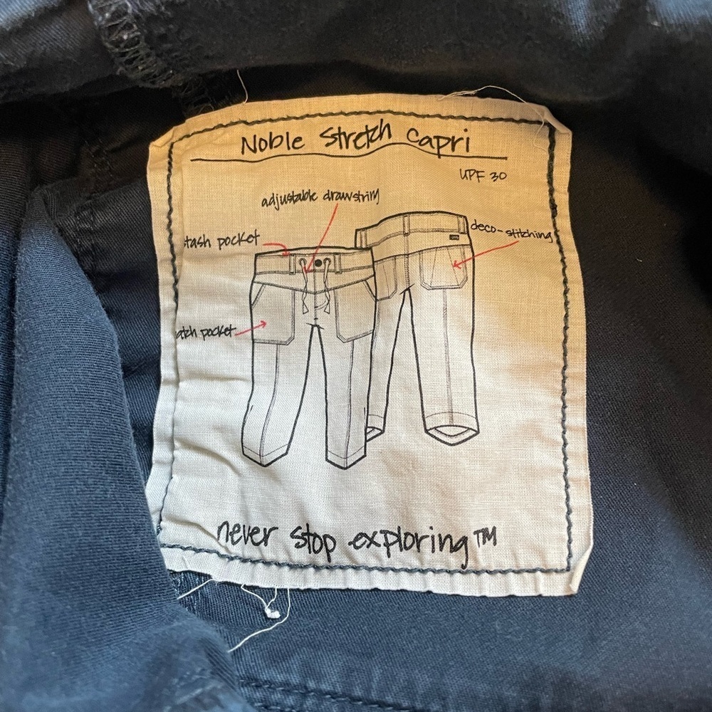 The North Face Nobel Stretch Capri Navy Size 10 - Picture 3 of 13